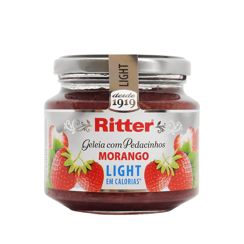 Geleia Tradicional de Morango 310g - Ritter Alimentos