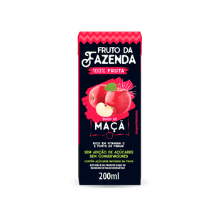 Suco de Maçã 100% Fruta Superbom 200ml