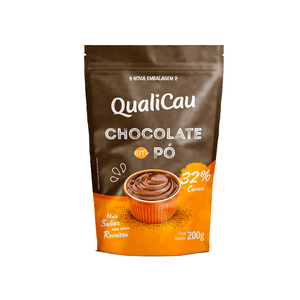 Chocolate em Pó 32% Cacau Qualicau 200g