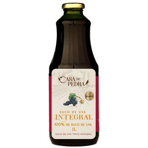 Suco de Uva Tinto Integral 1 litro Casa de Pedra