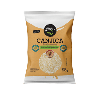 Canjica de Milho Não Transgenico Livre D 500g